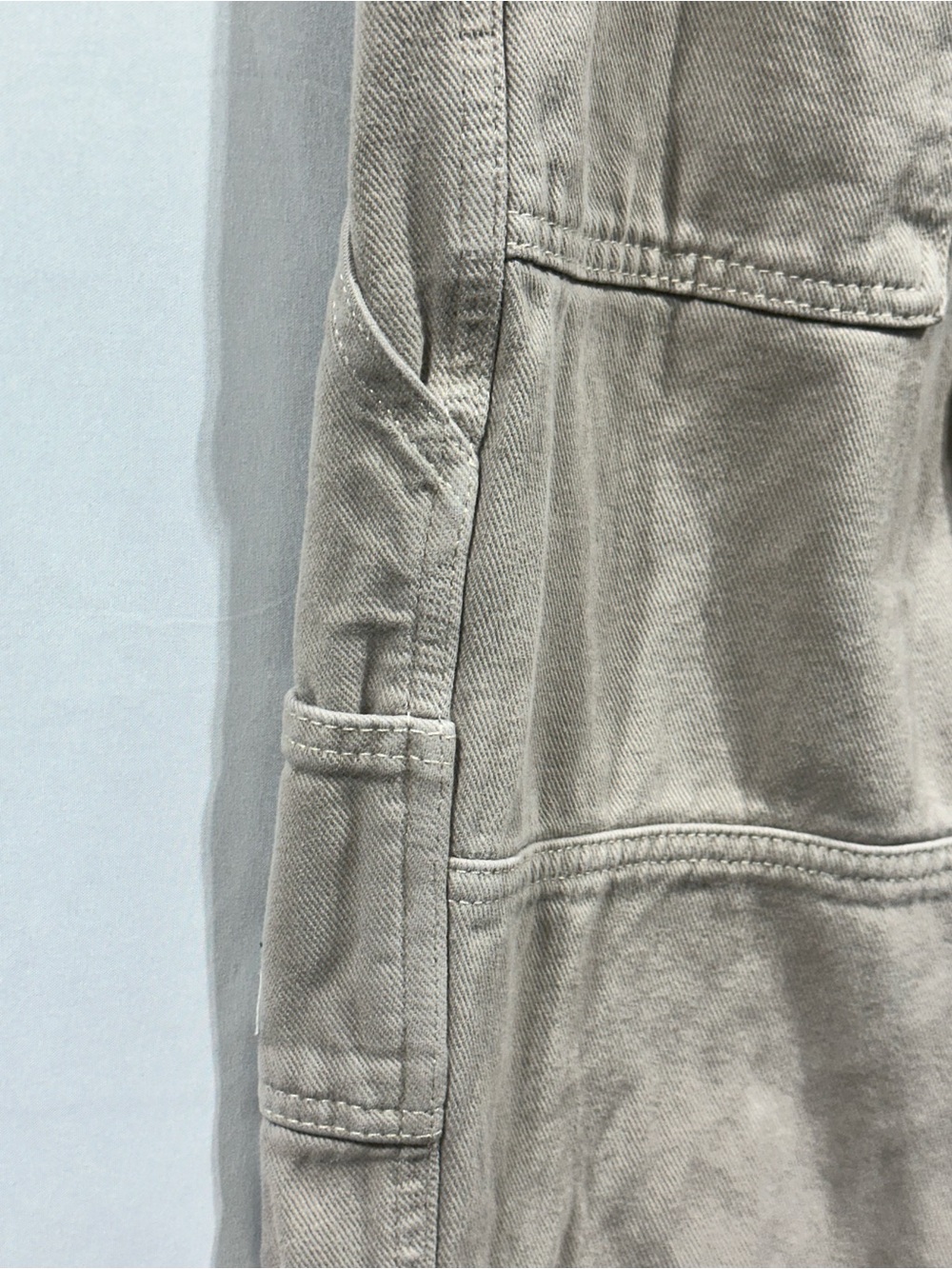 BDG Urban Outfitters Skate Utility Carpenter Pants Khaki 100% Cotton Men’s 32x28 - Picture 4 of 11